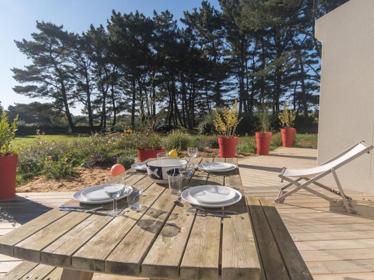 Maison Contemporaine Independante, Proche Plage Et Centre-Ville, 4*, Animaux Acceptes, Avec Wifi - Fr-1-418-124 لو باليه المظهر الخارجي الصورة